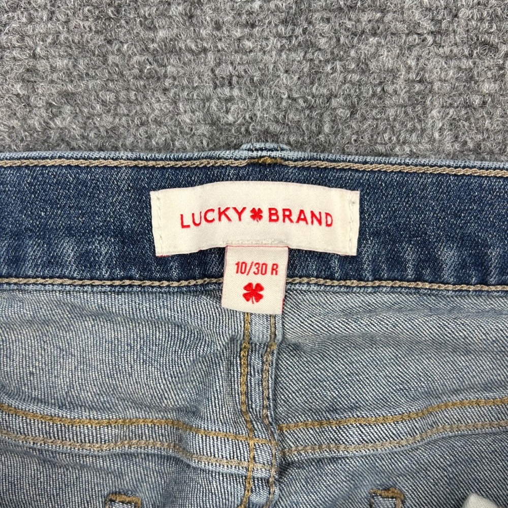 Lucky Brand Sweet Mid Rise Boot Jeans Womens 10/30R Dark Wash Denim Pants - Picture 5 of 13